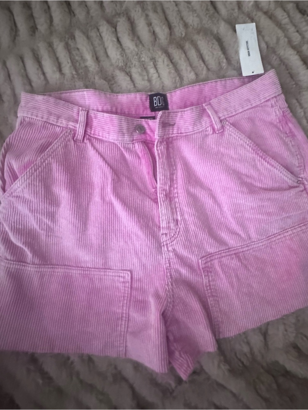 BDG pink carpenter short new with tags